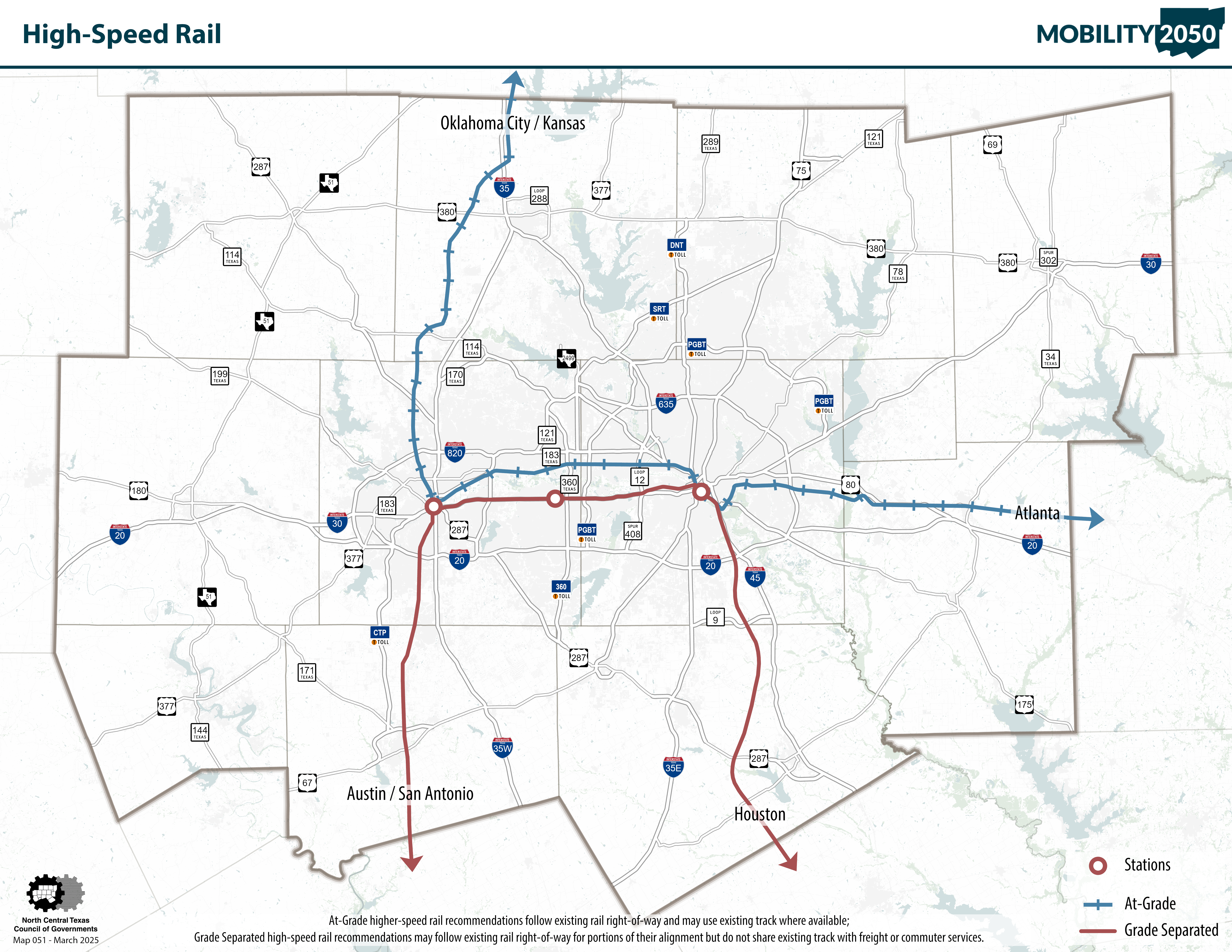 M2050 High-Speed Rail