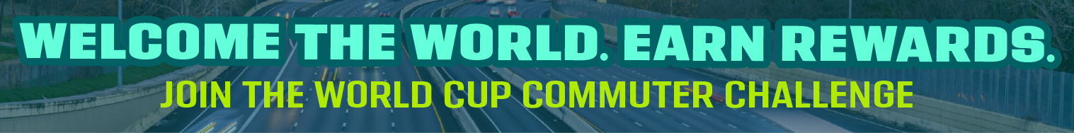 World Cup Commuter Challenge Banner