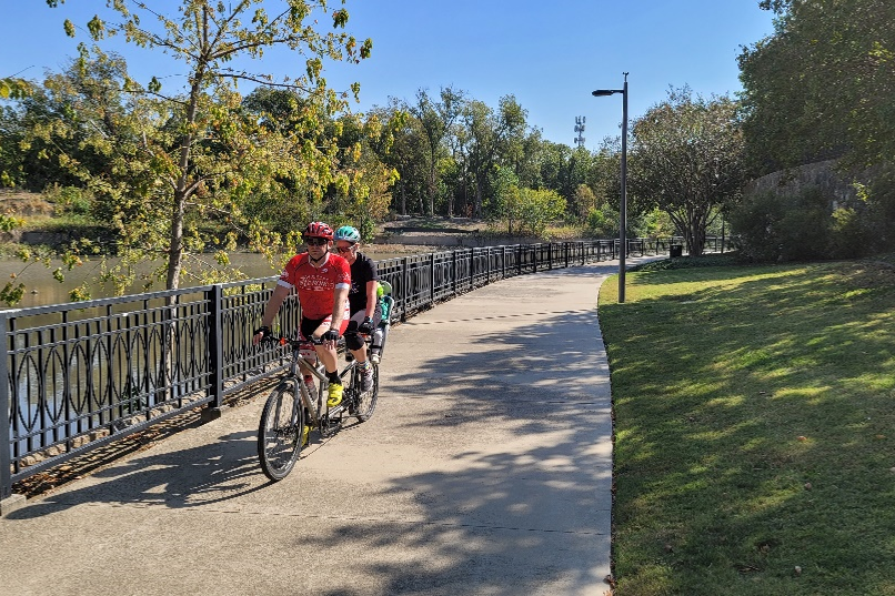 Intersection improvements and bike connection to support transit-oriented development at Lake Highlands Town Center in Dallas