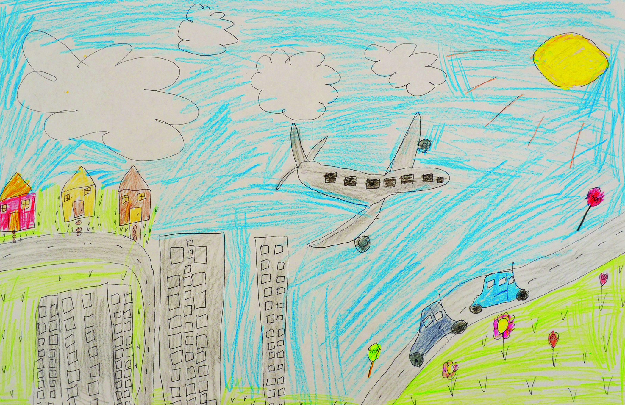 Louisa Winner of Art Contest