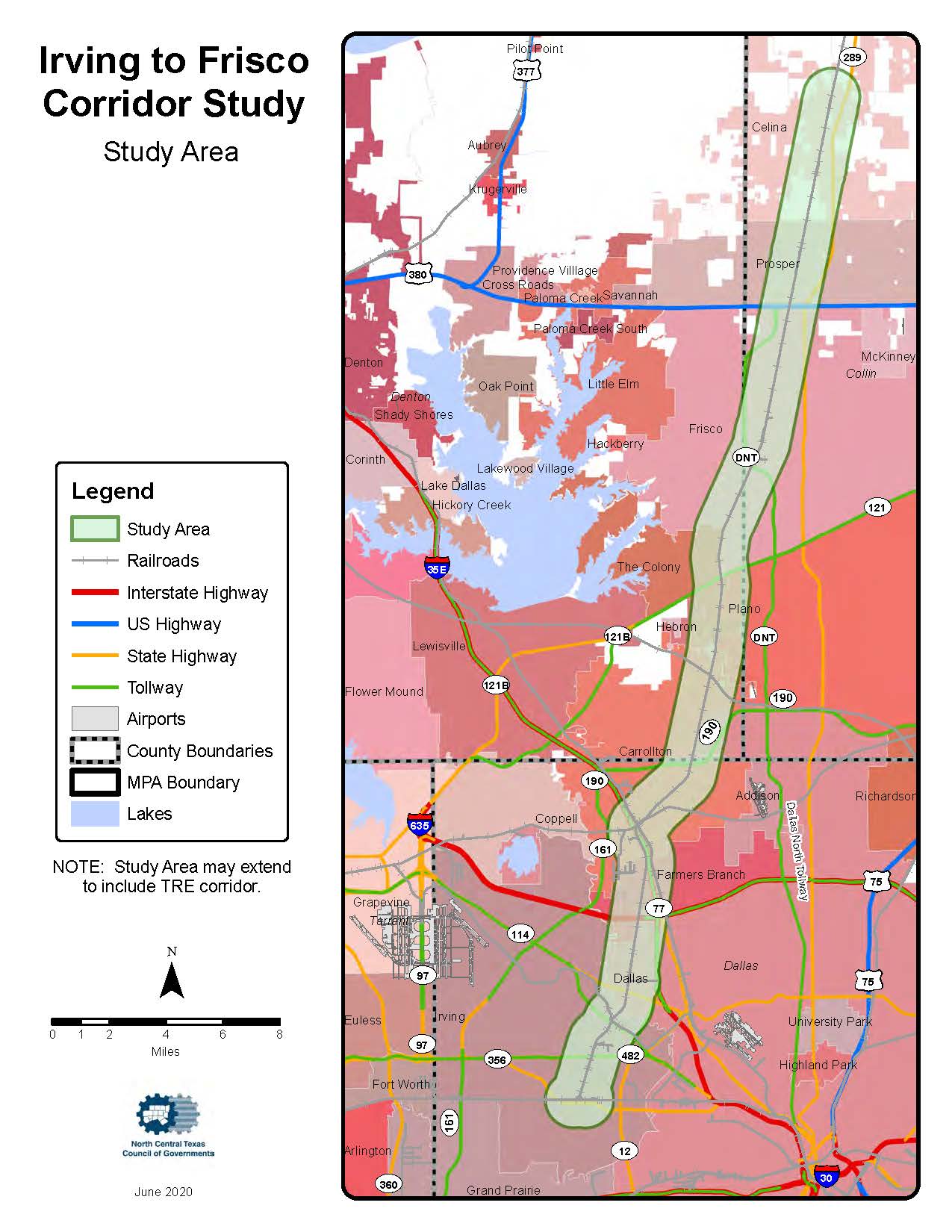 I2F Study Area Map I2F Study Area Map