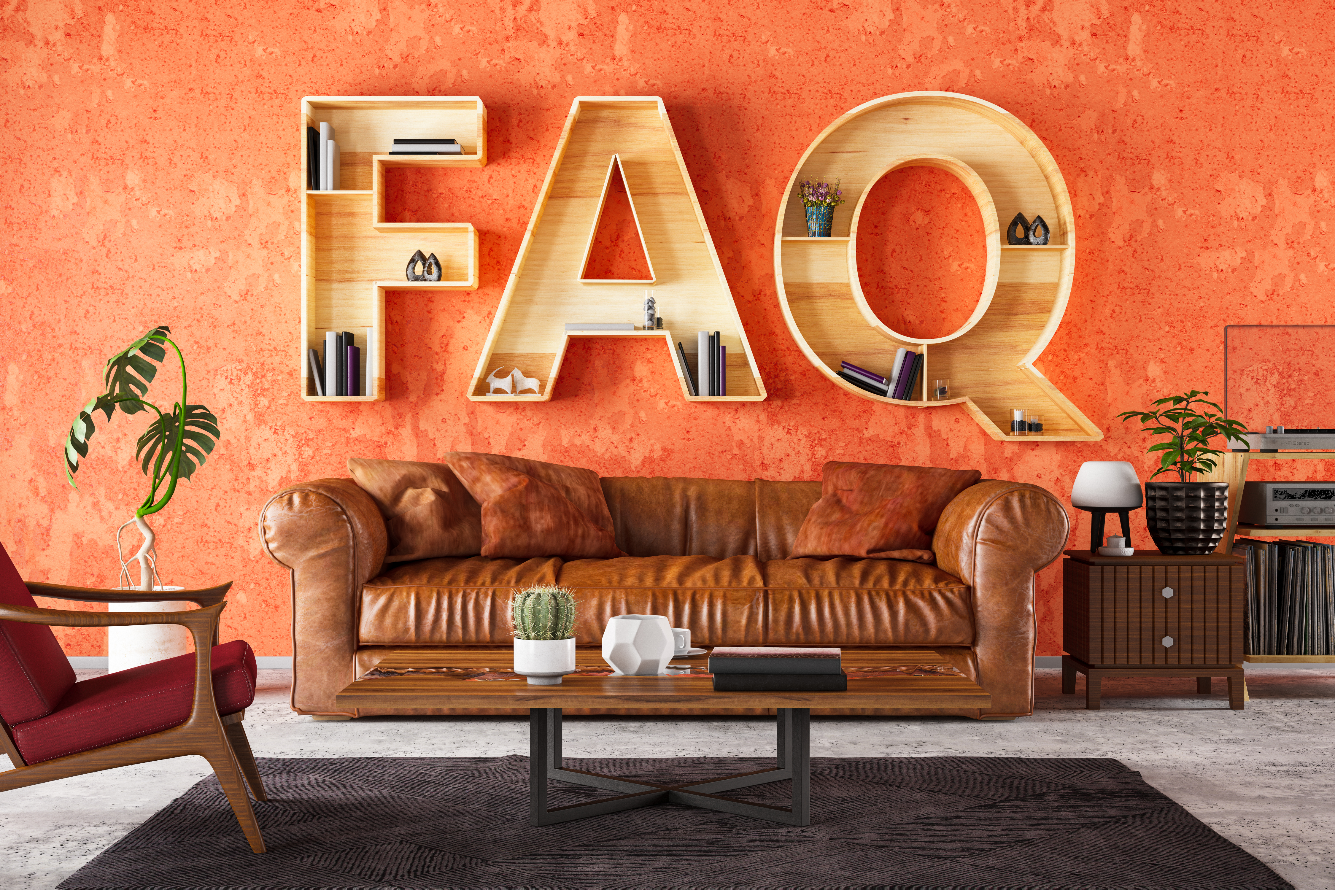 FAQ Stock Image