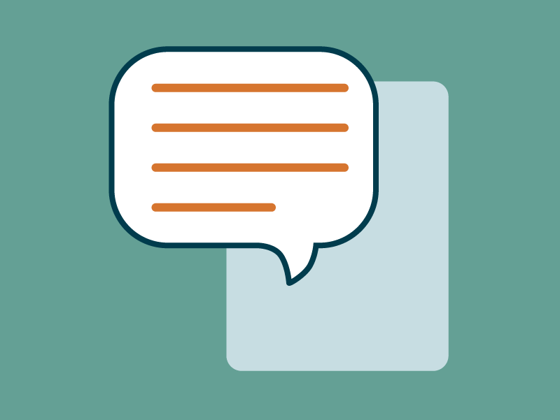 Comment bubble image to comment on the draft Metropolitan Transportation Plan
