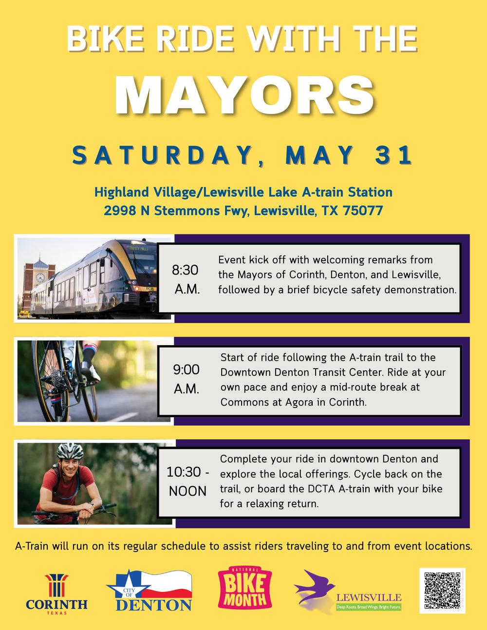 Bike Ride With Mayors English