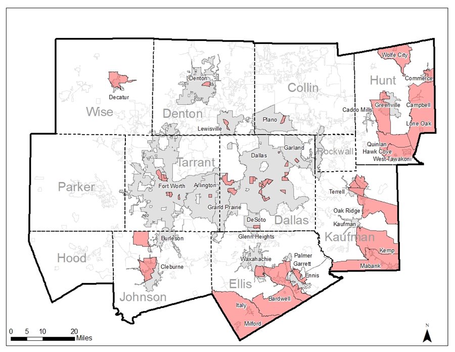 This is a map of the economic development opportunity zones