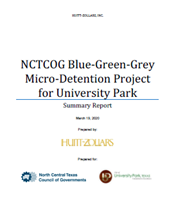 Cover to blue green grey summary report