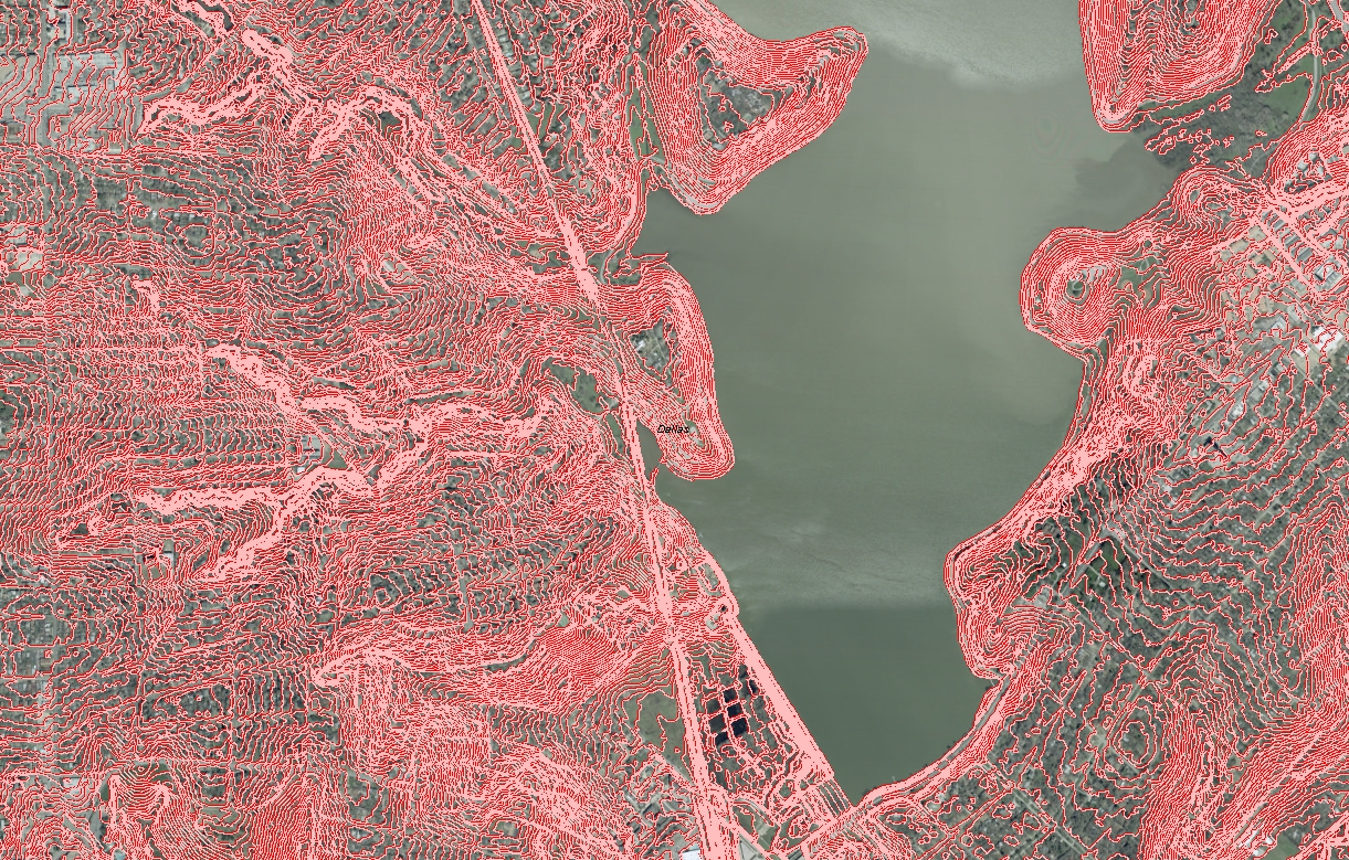 Contours 2001 LiDAR