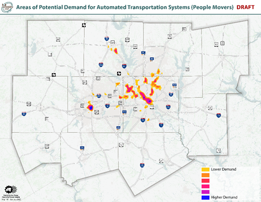 Map of Potential Demand for ATS