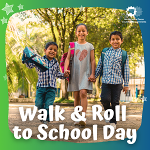 kids walking to school