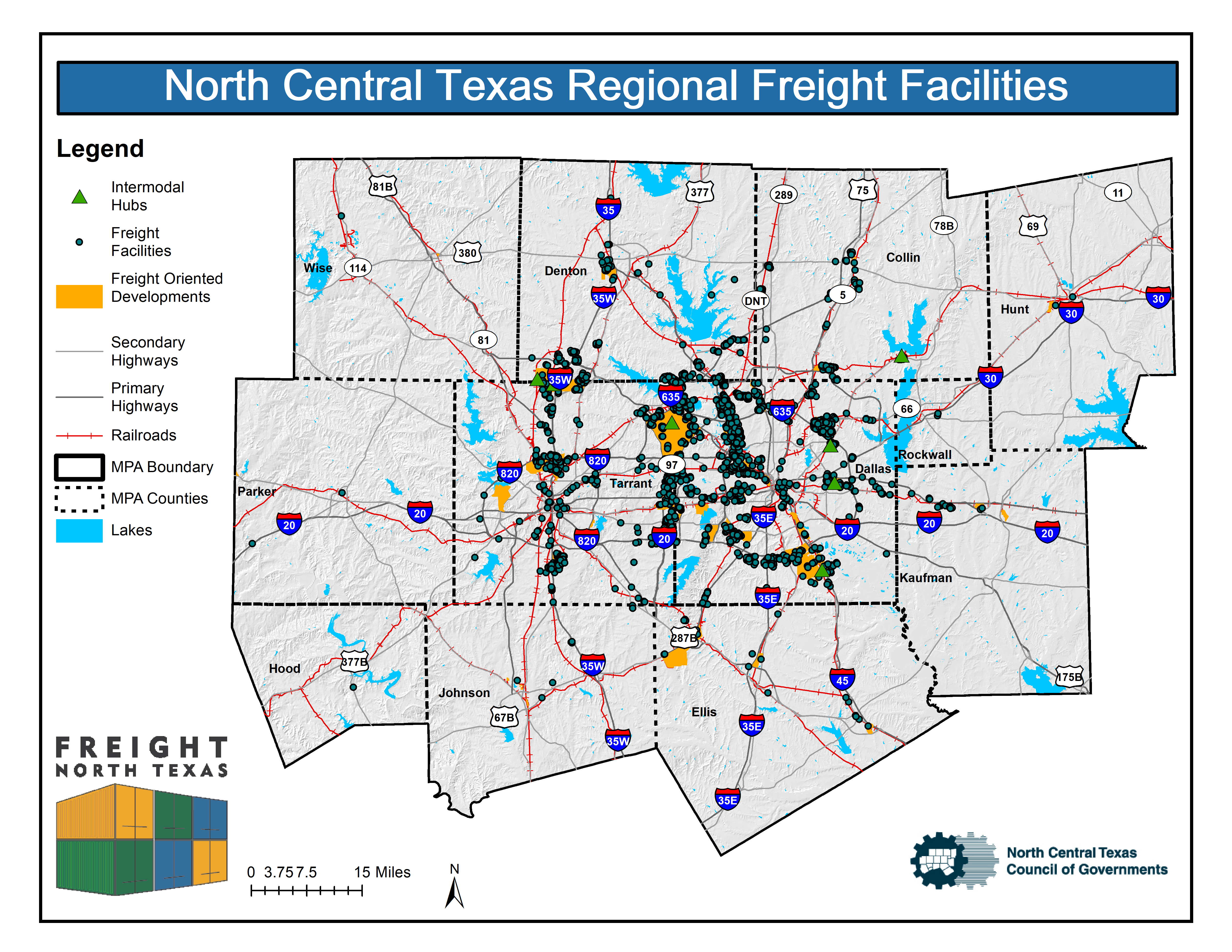 The North Central Texas Regional Freight Facilities