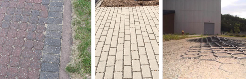 Permeable pavement options