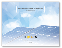 Ordinance Framework for Solar Photovoltaic Installations