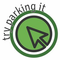 This is an image of try parking it logo