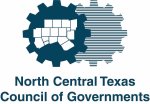 Logo for the North Central Texas Council of Governments (gear with 16 counties inside)