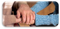 clasped hands