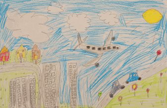 Louisa Winner of Art Contest