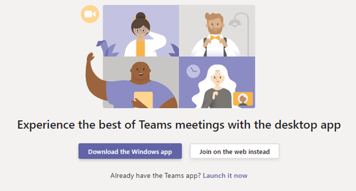 Teams Meeting Connection