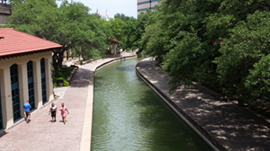 This is a photo of the riverwalk in Irving