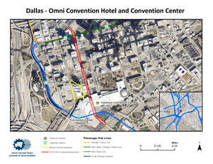 Dallas Omni Hotel Map Overview