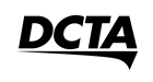 DCTA black text logo